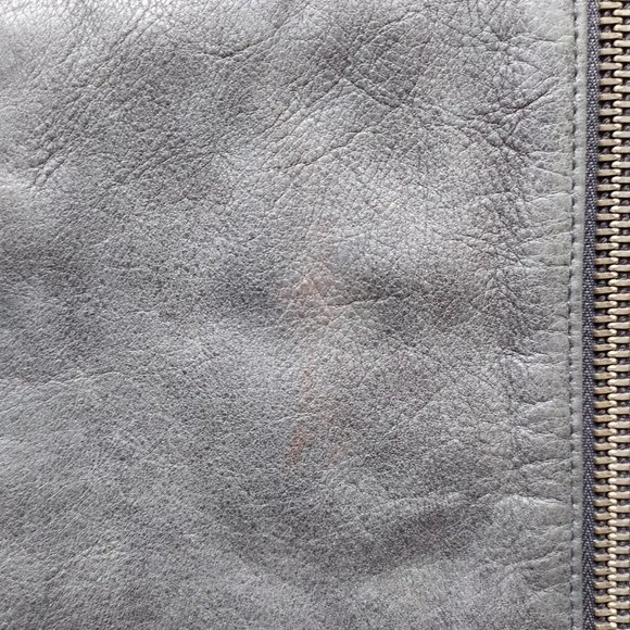 JOHN VARVATOS STAR USA BAND COLLAR LEATHER JACKET - Picture 2 of 10